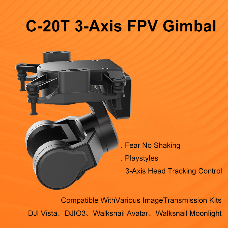 Drone Gimbal Mount - 3-осевой стабилизатор для FPV-дронов с повышенной