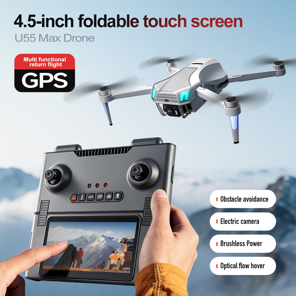 U55Max 5G GPS-дрон с оптически – обзор и цена Drone Gimbal Mount