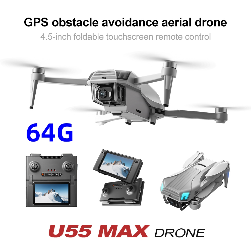 NCZOBOE U55 RC Дрон с HD-камер – обзор и цена Drone Gimbal 2 Axis